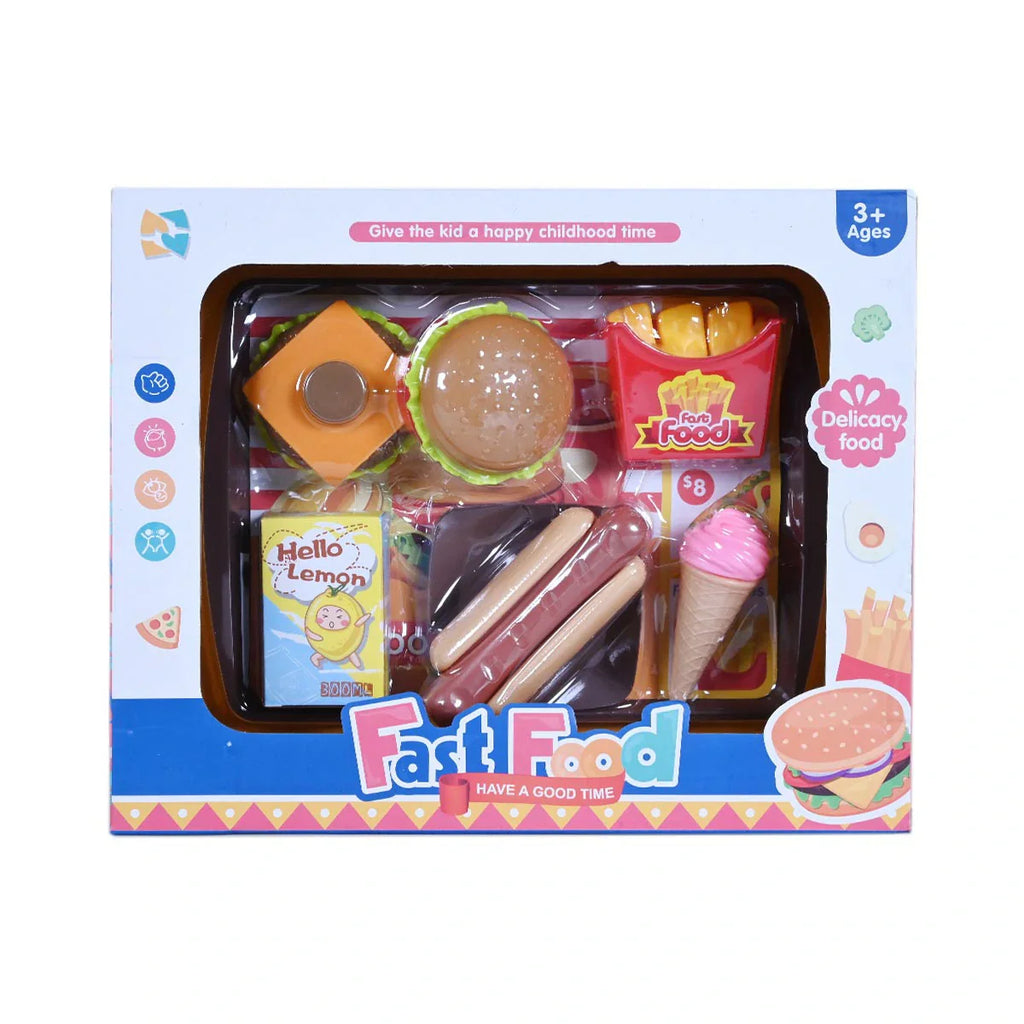 Picture of Fast Food Play Set For Kids - by Raja Sahib Kids