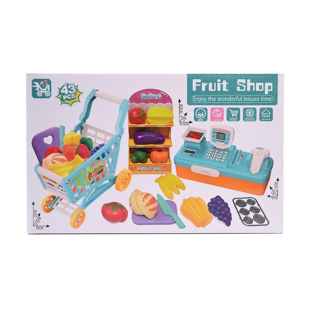 Picture of Deluxe 49-Piece Cake Shop & Cash Register Play Set - by Raja Sahib Kids