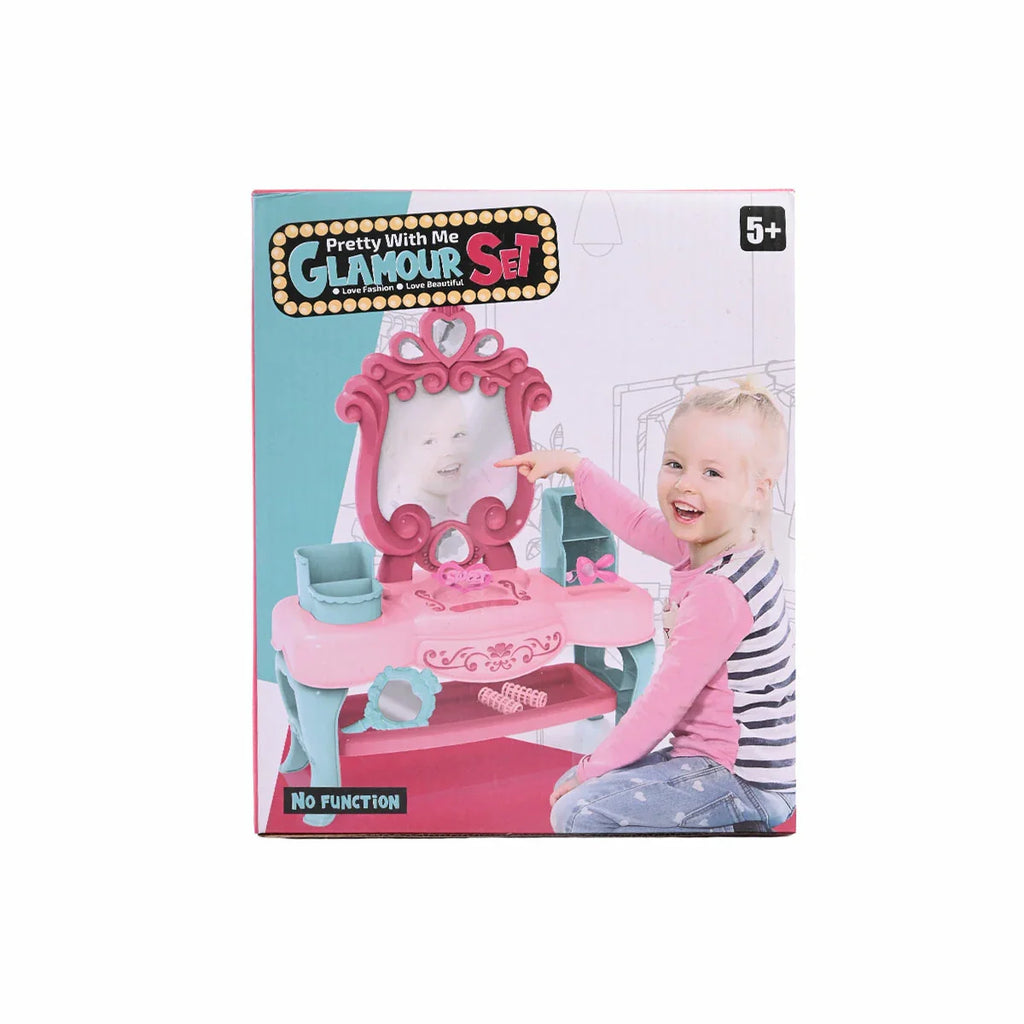 Picture of Functional Kids' Dressing Table with Mirror, Music, and Lights - by Raja Sahib Kids