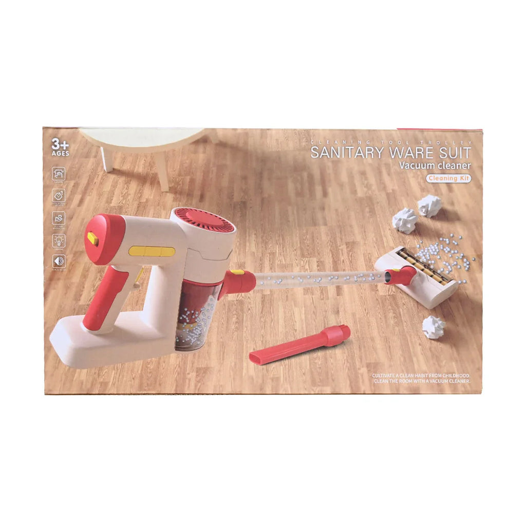 Picture of Kids Sanitary Ware Suit Vacuum Cleaner And Cleaning Tools Playset - by Raja Sahib Kids