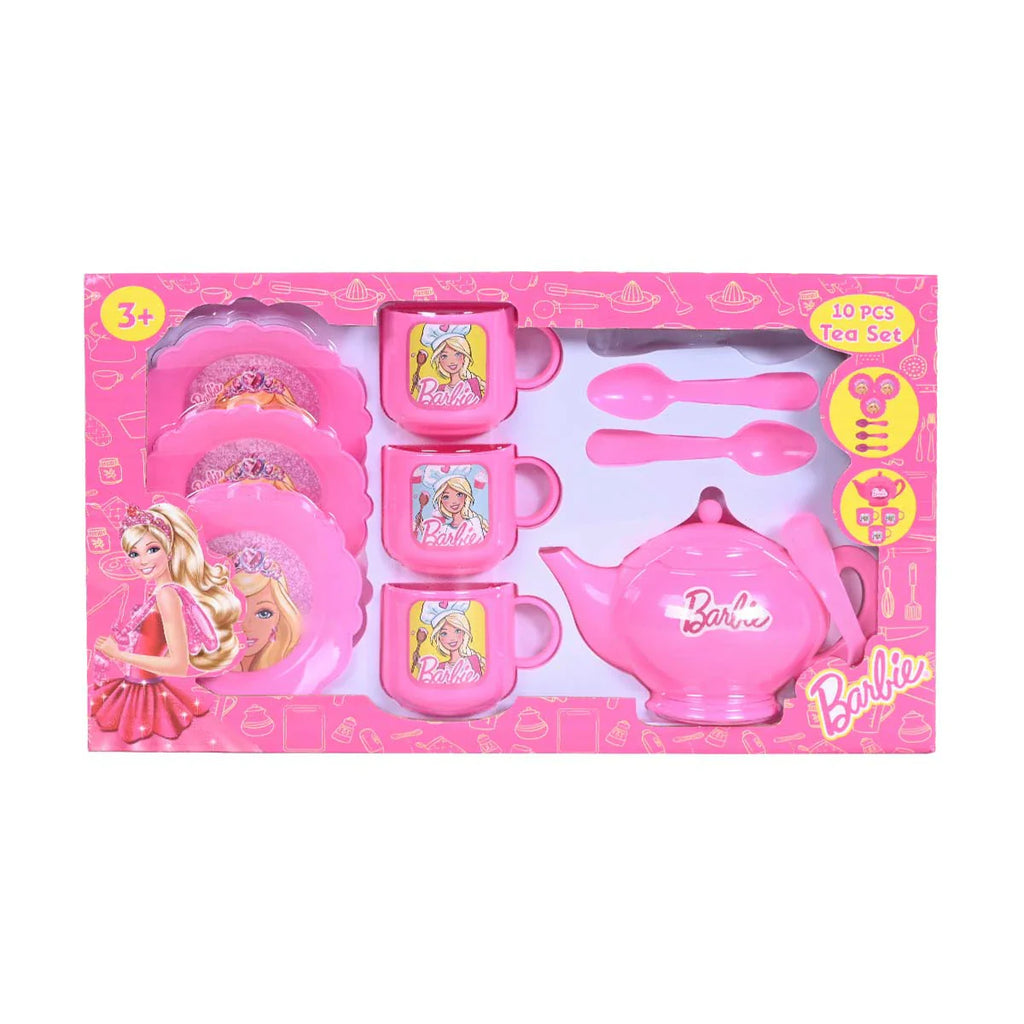 Picture of Barbie Big Tea Set 10 Pcs - by Raja Sahib Kids