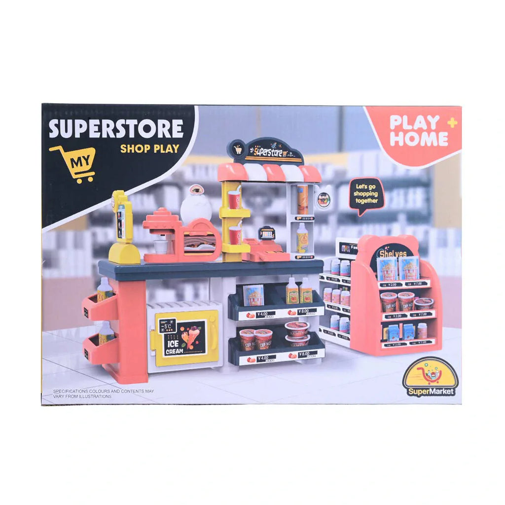 Picture of My Superstore Shop Play Set: Interactive Role-Play with All Kinds of Foods - by Raja Sahib Kids