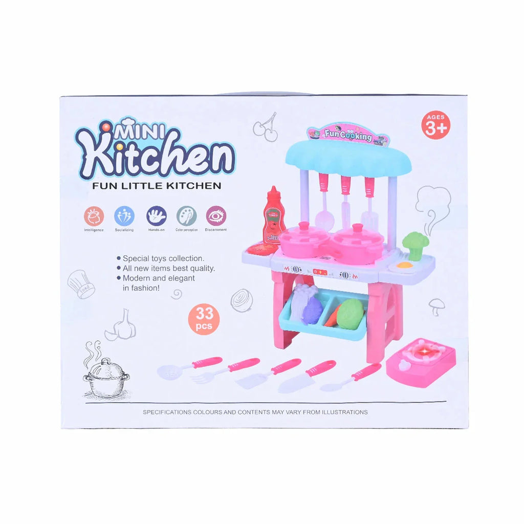 Picture of Fun Little Kitchen - Mini Kitchen Playset - by Raja Sahib Kids