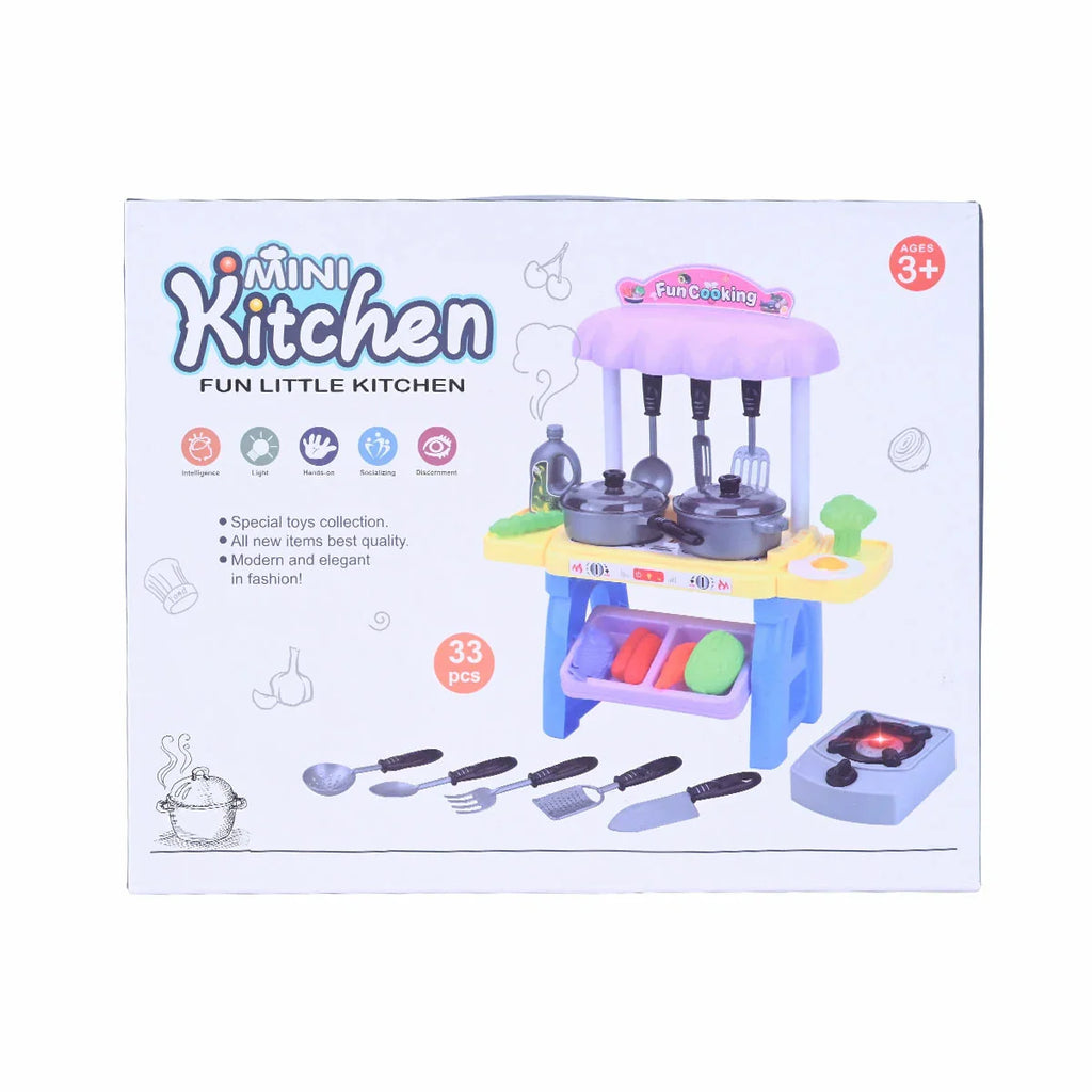 Picture of Fun Little Kitchen - Mini Kitchen Playset - by Raja Sahib Kids