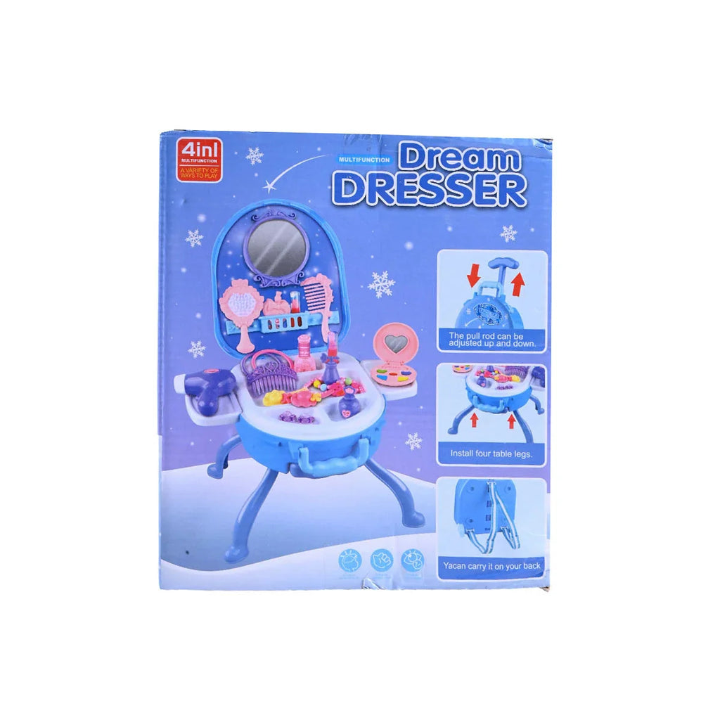 Picture of Dream Dresser 4-in-1 Multifunction Trolley Case Playset - by Raja Sahib Kids
