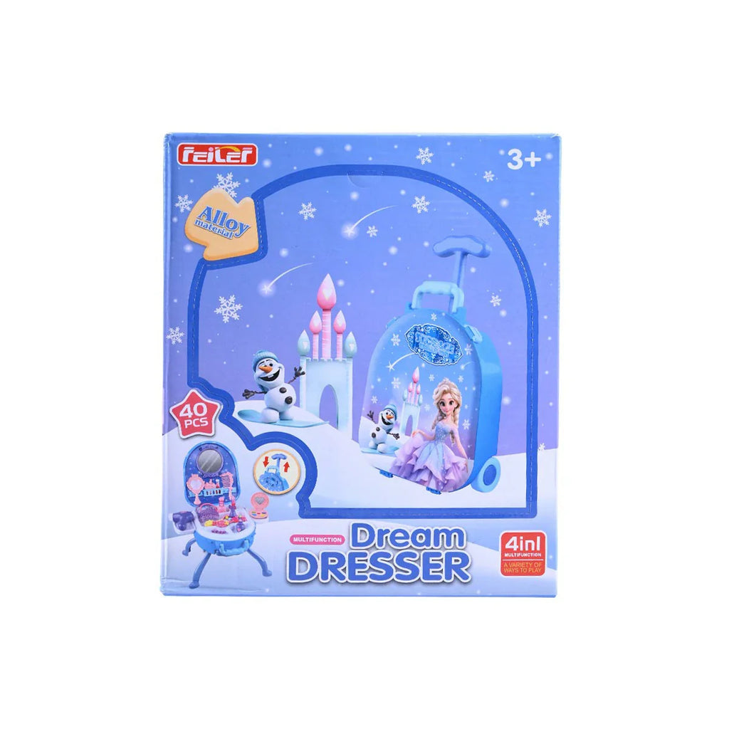 Picture of Dream Dresser 4-in-1 Multifunction Trolley Case Playset - by Raja Sahib Kids