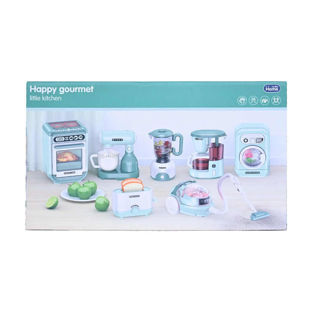 Picture of My Little Home Happy Gourmet Little Kitchen Play Set - by Raja Sahib Kids