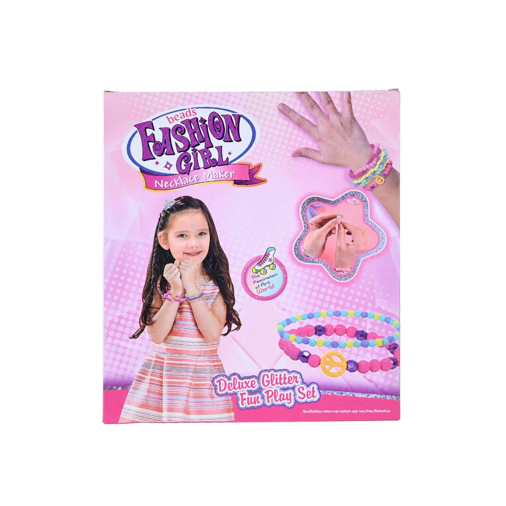 Picture of Fashion Girl Deluxe Glitter Beads Set - by Raja Sahib Kids