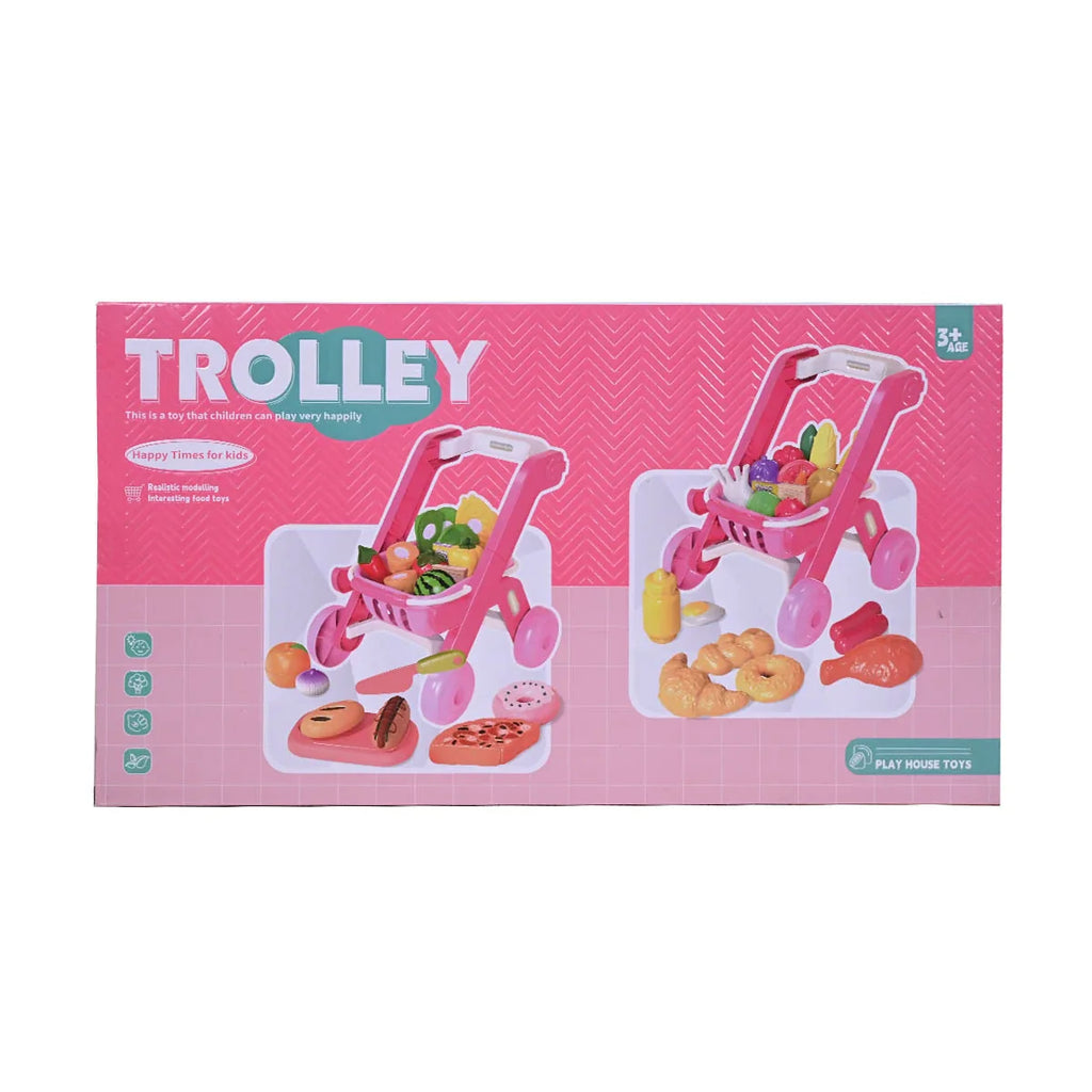 Picture of Happy Time Trolley High Quality Premium Toy Shopping Cart - by Raja Sahib Kids