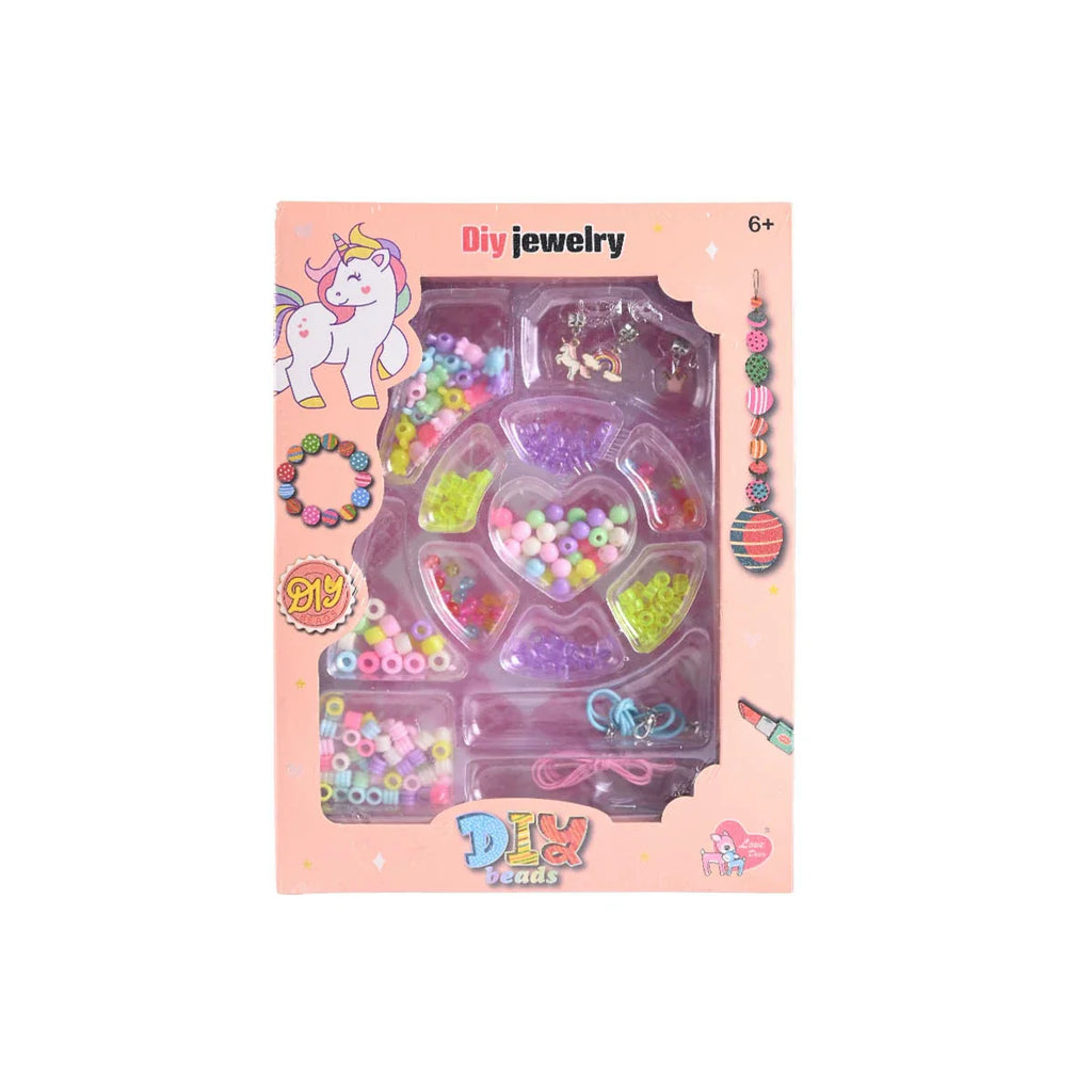 Picture of DIY Unicorn Jewelry Making Beads Craft Kit - by Raja Sahib Kids