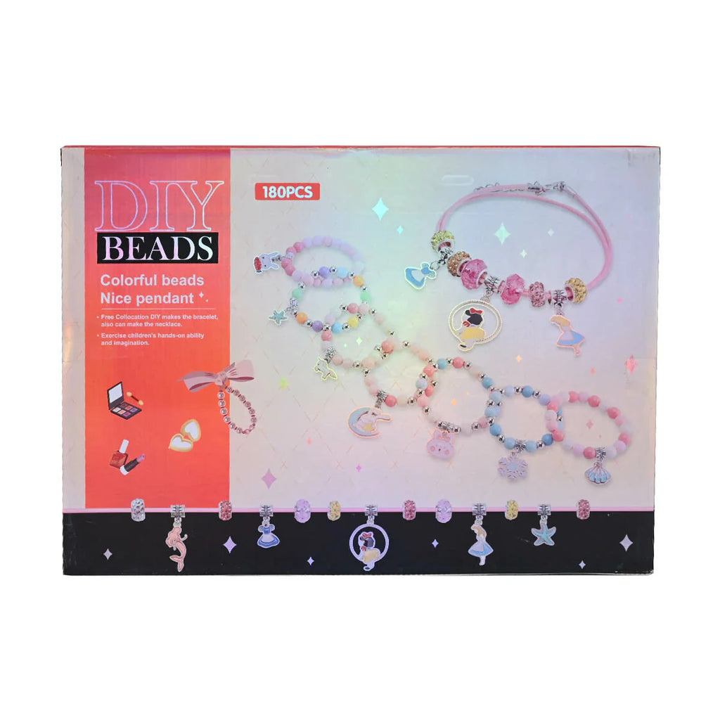 Picture of Diy Beads Beauty Make Up Kit 180 Pcs - by Raja Sahib Kids