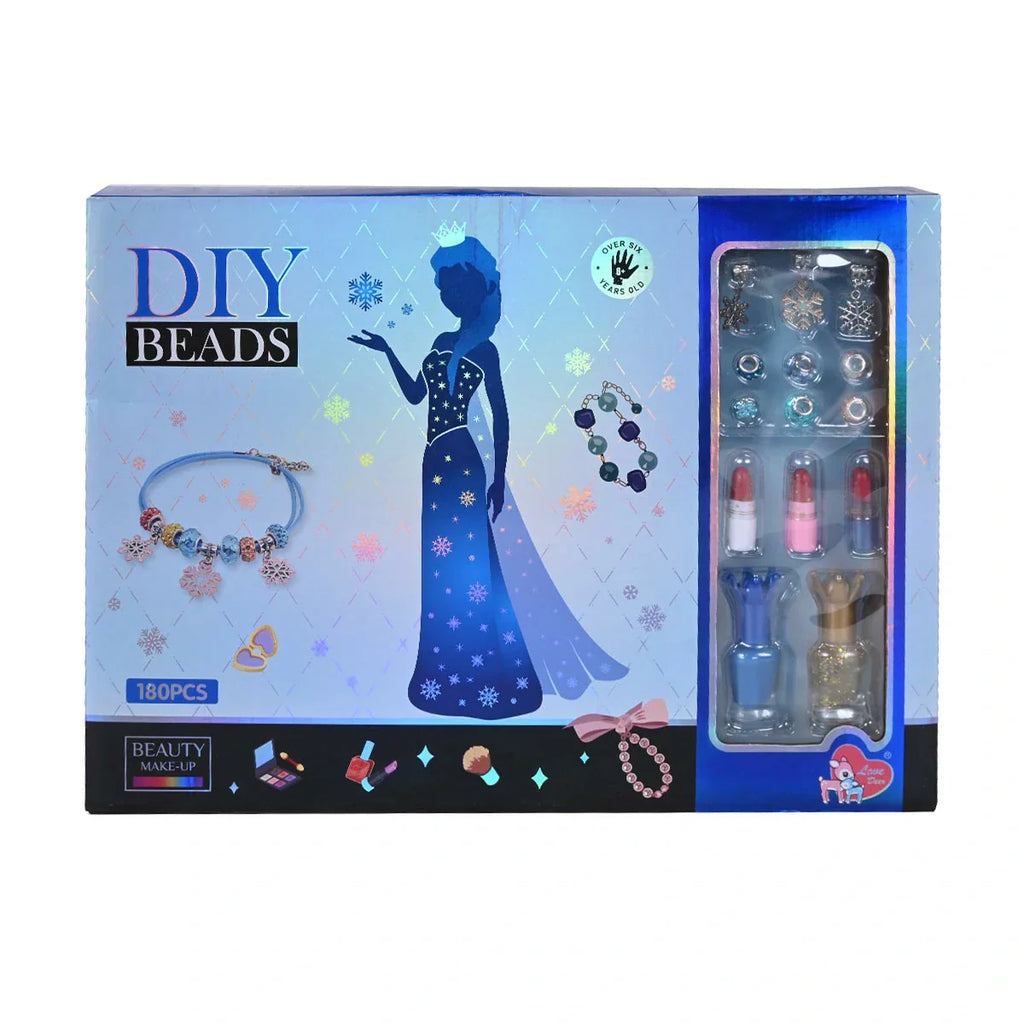 Picture of Diy Beads Beauty Make Up Kit 180 Pcs - by Raja Sahib Kids