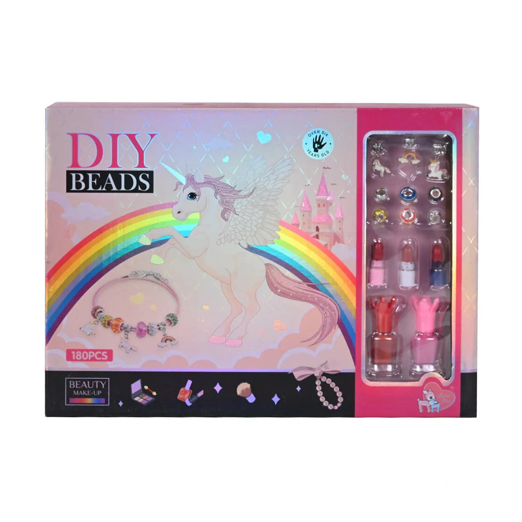 Picture of Diy Beads Beauty Make Up Kit 180 Pcs - by Raja Sahib Kids