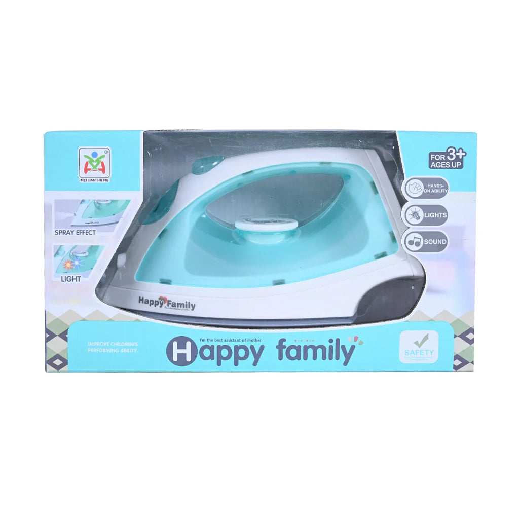 Picture of Happy Family Model Battery Powered Steam Iron - by Raja Sahib Kids