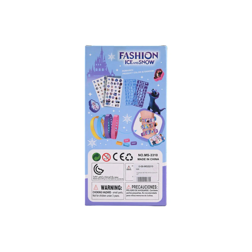 Picture of Disney Frozen 'Fashion Ice and Snow' DIY Bracelet & Nail Art Set - by Raja Sahib Kids