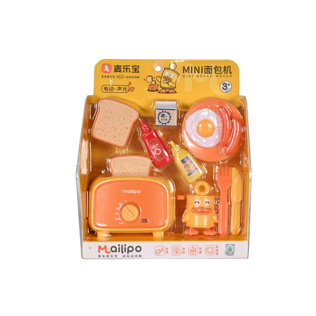 Picture of Interactive Mini Toaster Playset with Light & Sound - by Raja Sahib Kids