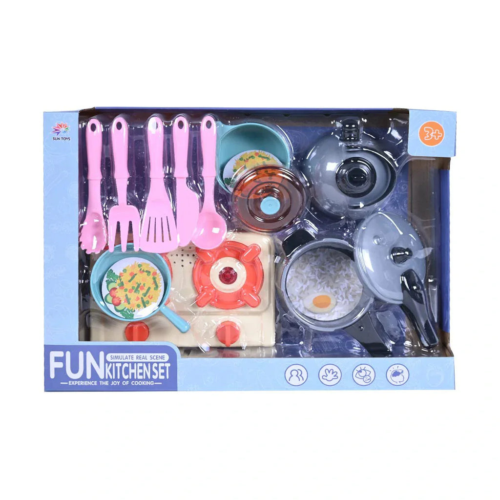 Picture of Delicious Cooking Kitchen Tool Playset - by Raja Sahib Kids