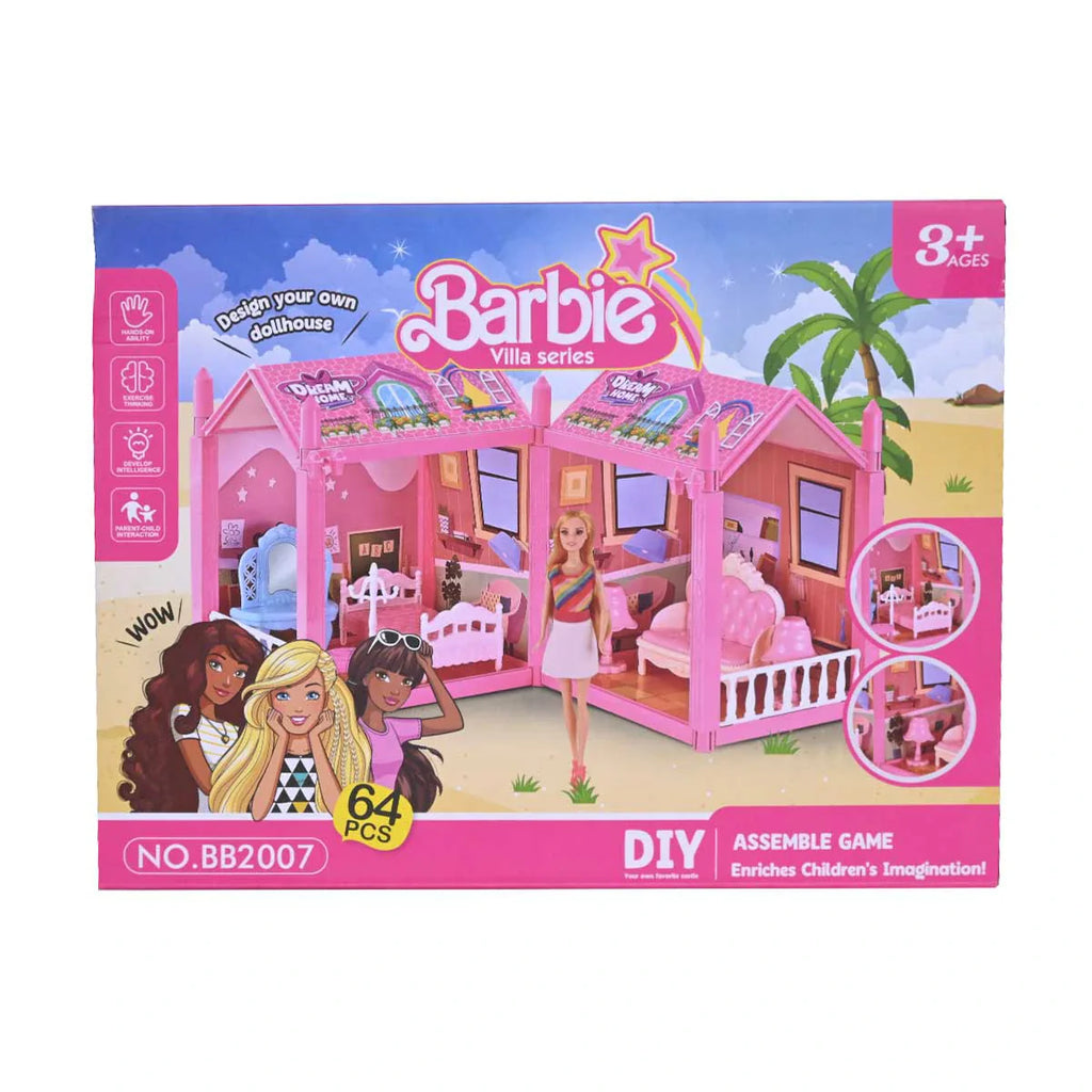 Picture of Barbie Villa Series 68 Pcs - by Raja Sahib Kids