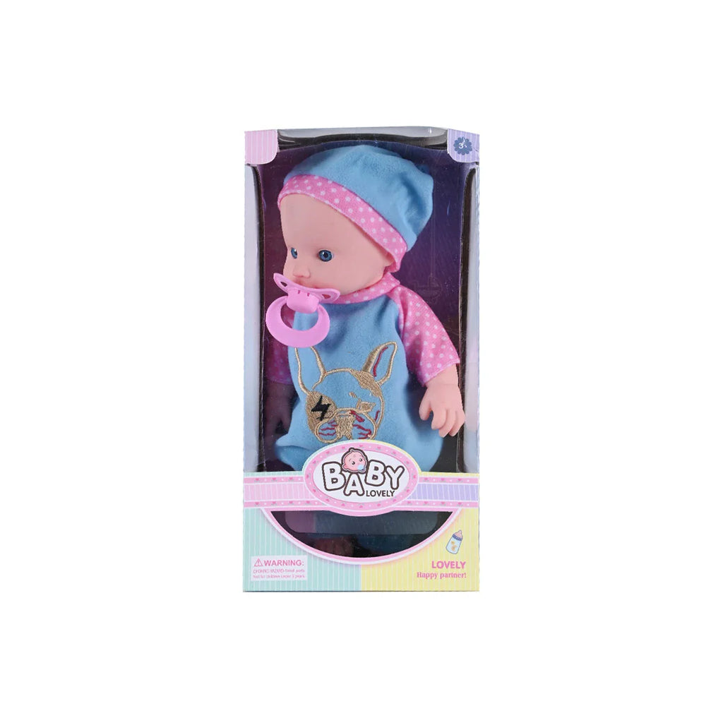 Picture of Baby Lovely Charming Doll with Pacifier Set - by Raja Sahib Kids