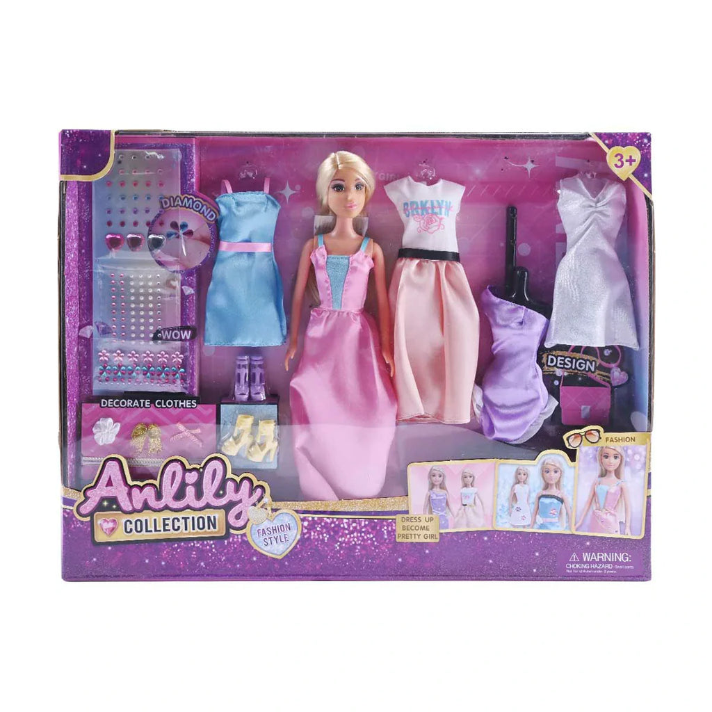 Picture of Anlily Fashion Style Collection: Diamond Dress Up Set with Mannequin - by Raja Sahib Kids