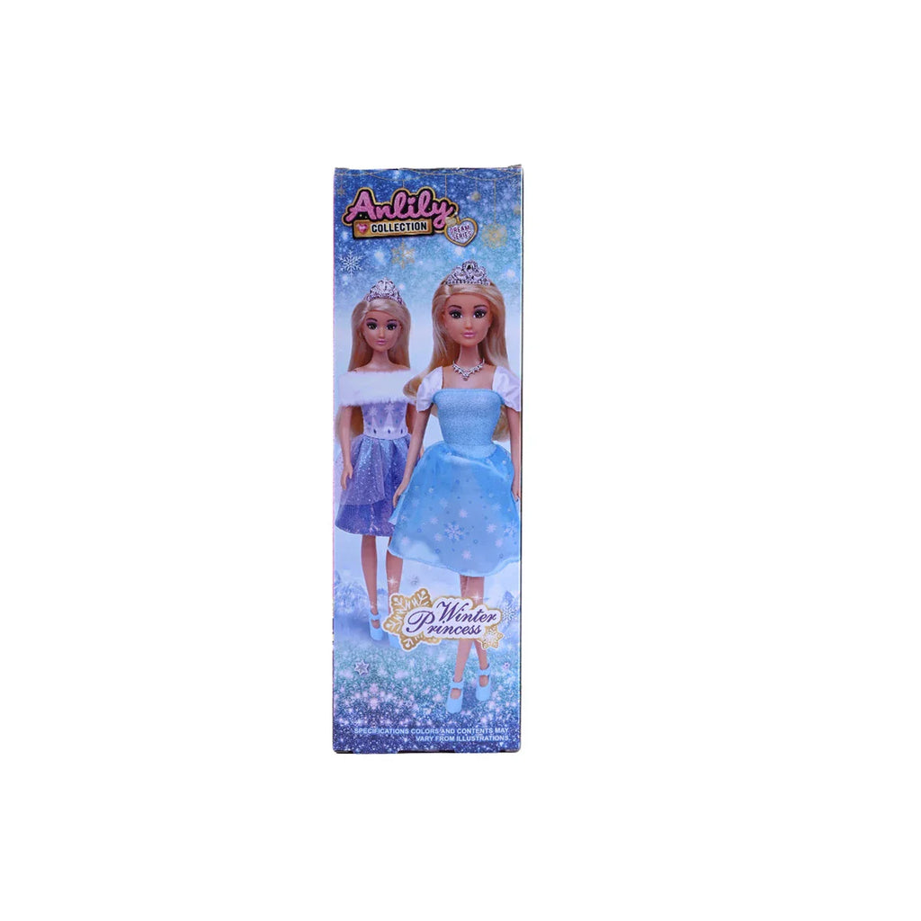 Picture of Anlily Collection Winter Princess Doll - by Raja Sahib Kids