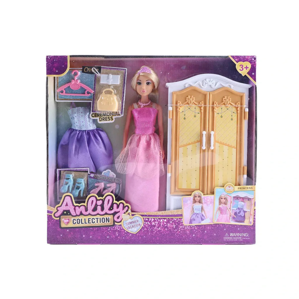 Picture of Anlily Collection Princess Dress Up Wardrobe Playset - by Raja Sahib Kids