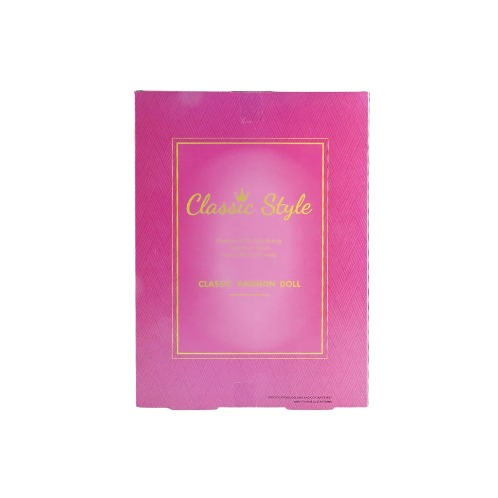 Picture of Anlily Classic Style Fashion Doll: Pink Ballerina Gown & Accessory Set - by Raja Sahib Kids