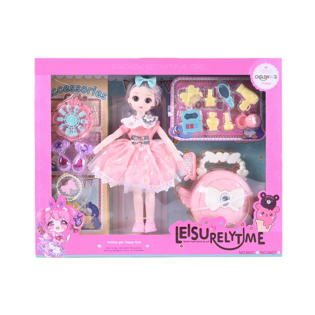 Leisurely Time Fashion Beautiful Girl Doll – Raja Sahib Kids