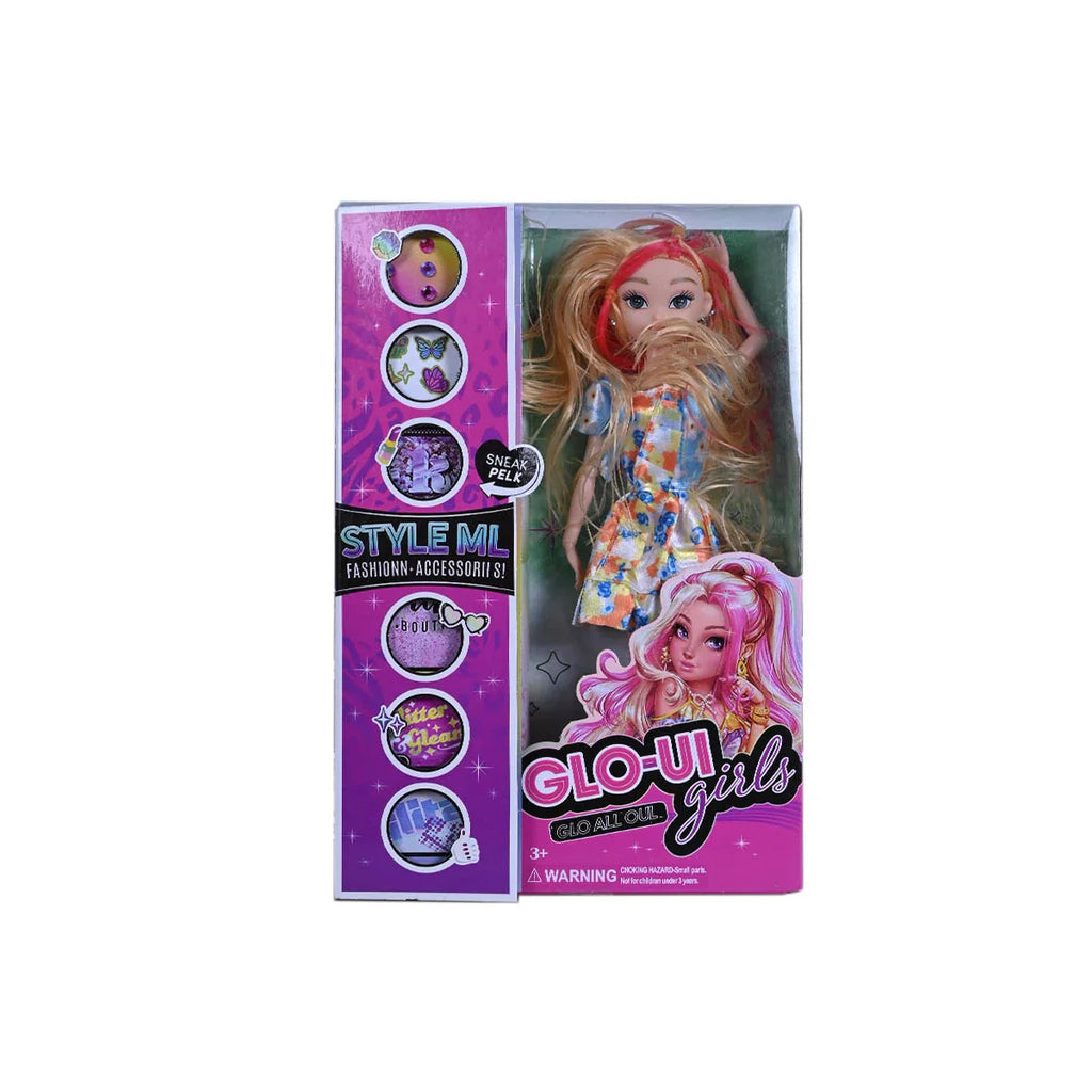 Picture of Glo-Ui Girls Fashion Doll - by Raja Sahib Kids