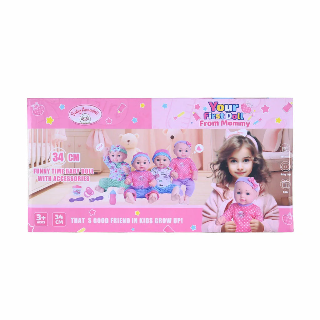 Picture of Your First Doll from Mommy: A Baby Annabell Doll Set - by Raja Sahib Kids