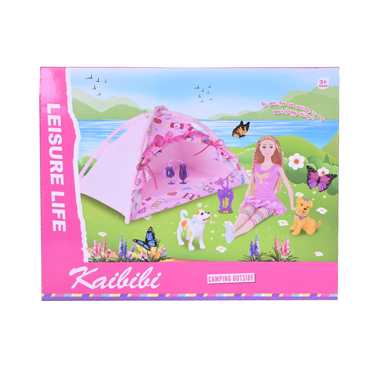 Kaibibi Camping Outside Doll Play Set – Raja Sahib Kids