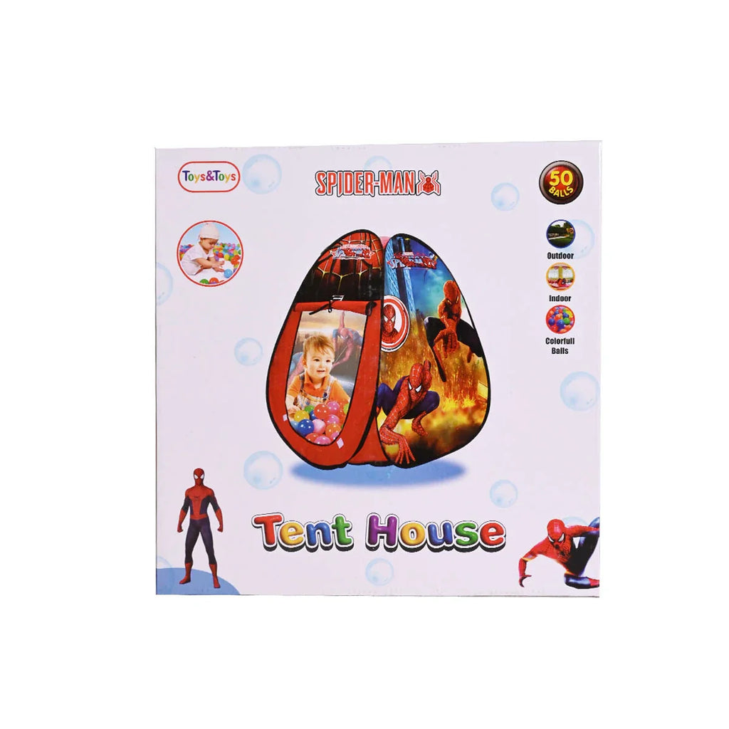 Picture of Toys & Toys Spiderman Tent House 50 Balls - by Raja Sahib Kids