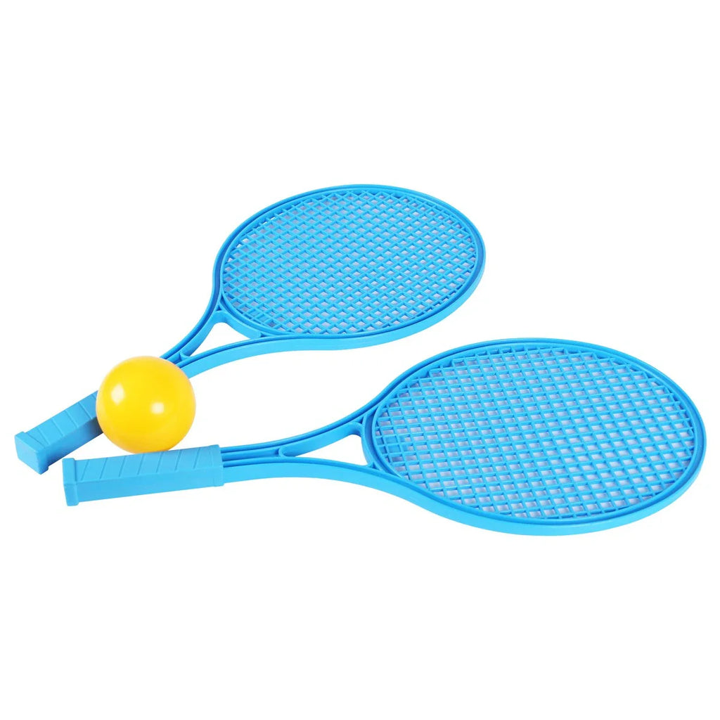 Picture of Technok Tennis Rackets & Ball - Blue - by Raja Sahib Kids