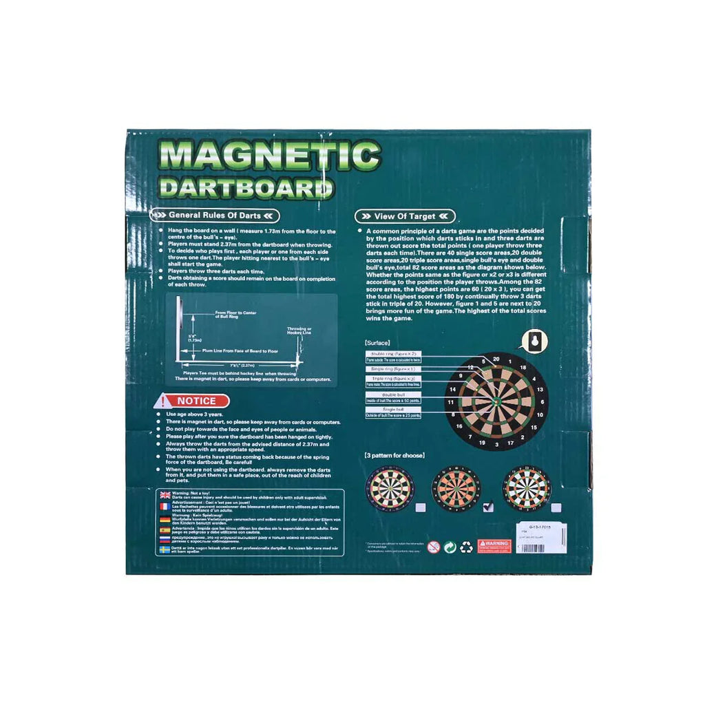 Picture of Magnetic Dart Board Game 14" - by Raja Sahib Kids