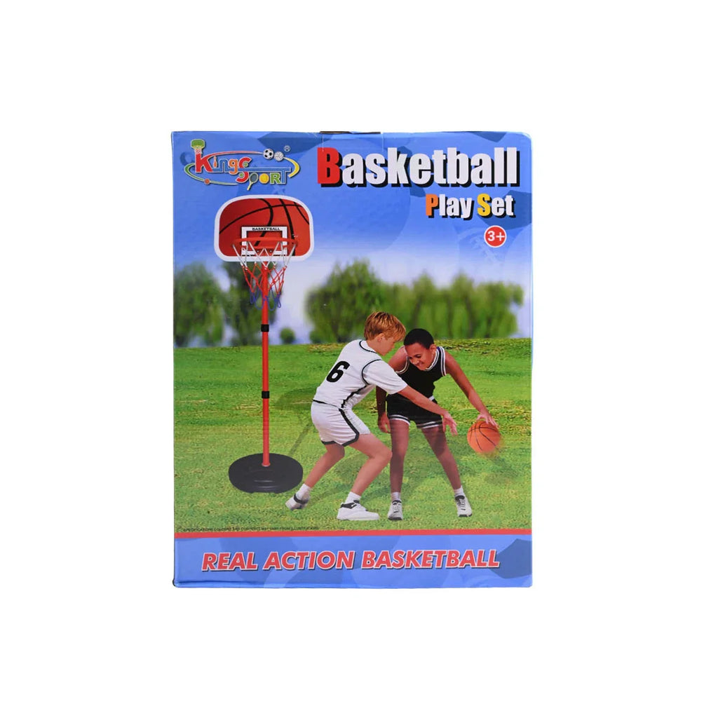 Picture of Kings Sport Real Action Basketball Play Set - Adjustable Height Goal for Kids - by Raja Sahib Kids