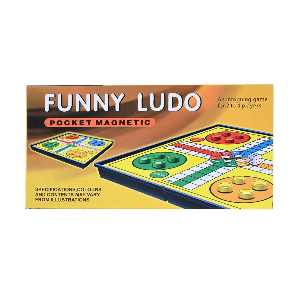 Picture of Funny Ludo Pocket Magnetic - by Raja Sahib Kids