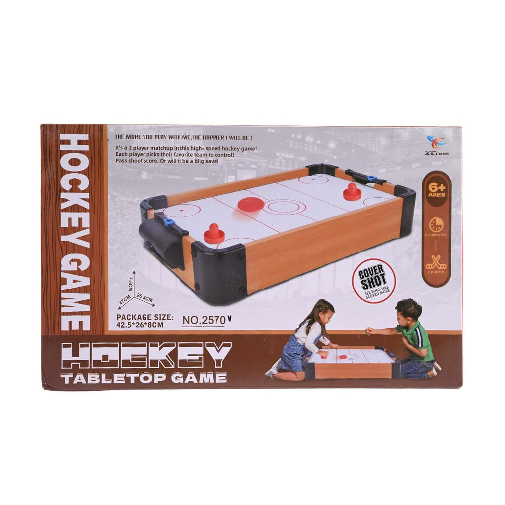 Picture of High-Speed Tabletop Hockey Game - Compact 2-Player Air Hockey Matchup - by Raja Sahib Kids