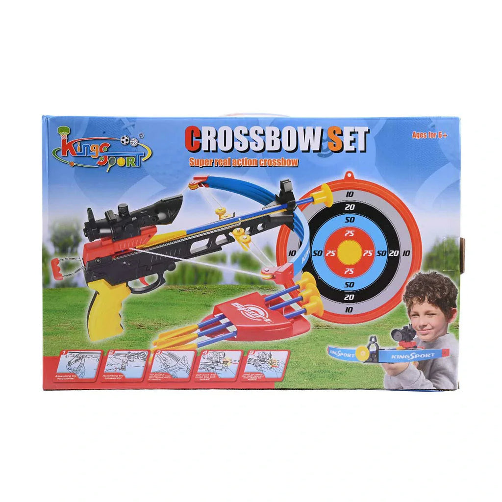 Picture of Kings Sport Super Action Crossbow Set - Toy Archery with Infrared and Target - by Raja Sahib Kids