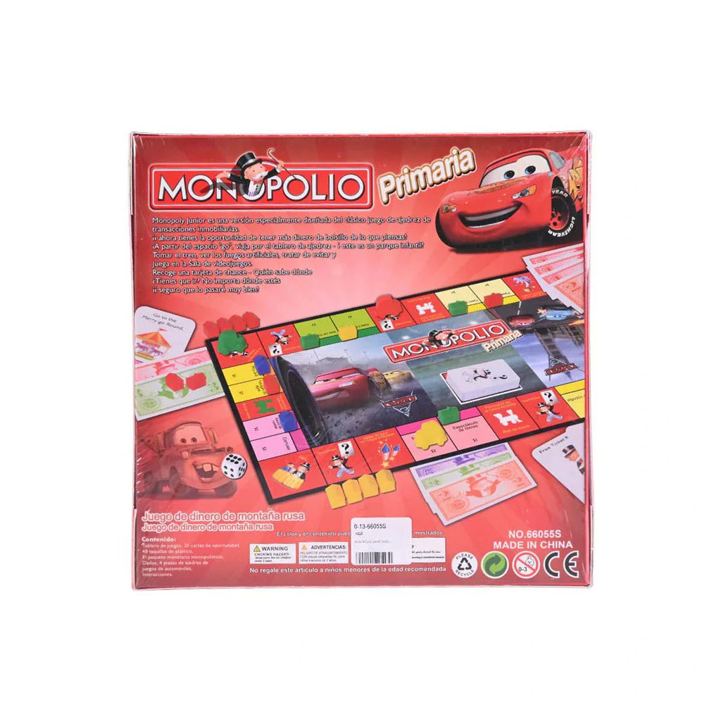 Picture of Monopolio Primaria Cars Theme -Junior Board Game For Kids 2-4 Players - by Raja Sahib Kids