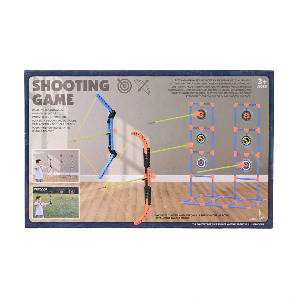 Picture of Shooting Archery Game Set (22 Pcs) – Bow and Arrow Target Practice for Indoor & Outdoor Fun - by Raja Sahib Kids