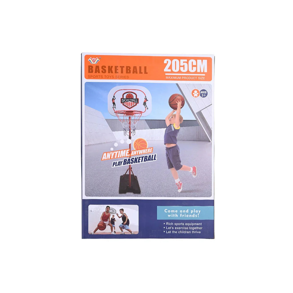 Picture of 205CM Adjustable Kids' Basketball Stand | Sports Toy Series for Indoor/Outdoor Play - by Raja Sahib Kids