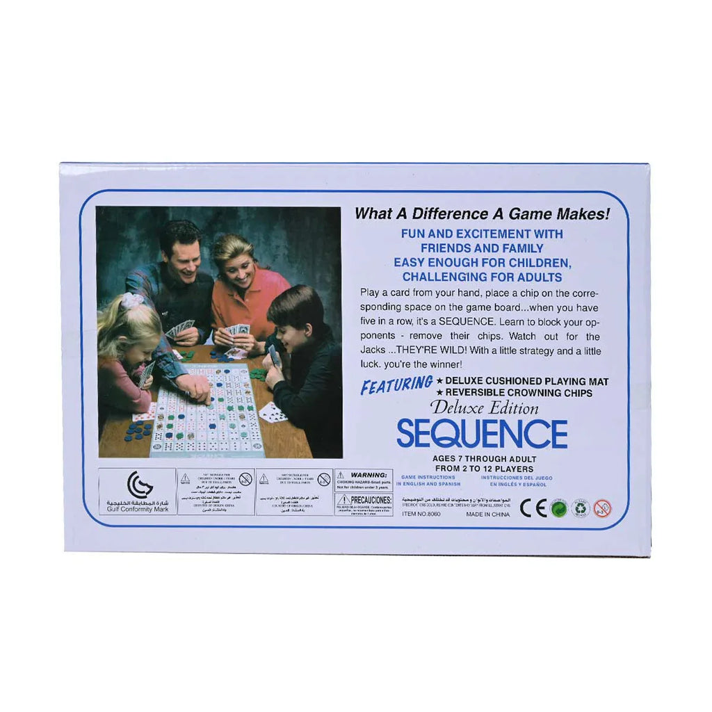 Picture of Sequence Deluxe Edition Board Game - by Raja Sahib Kids