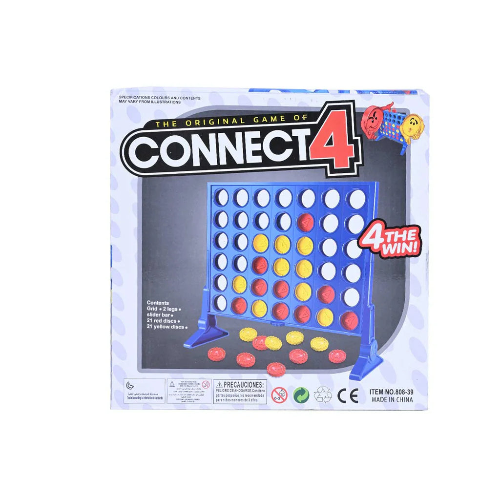 Picture of Connect 4 Four Classic Family Fun Fast Paced Board Game - by Raja Sahib Kids