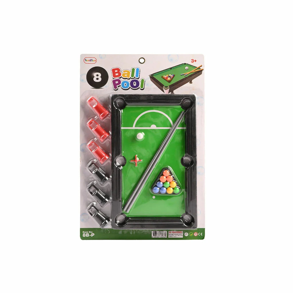 Picture of Mini Tabletop 8 Ball Pool Game Set - by Raja Sahib Kids