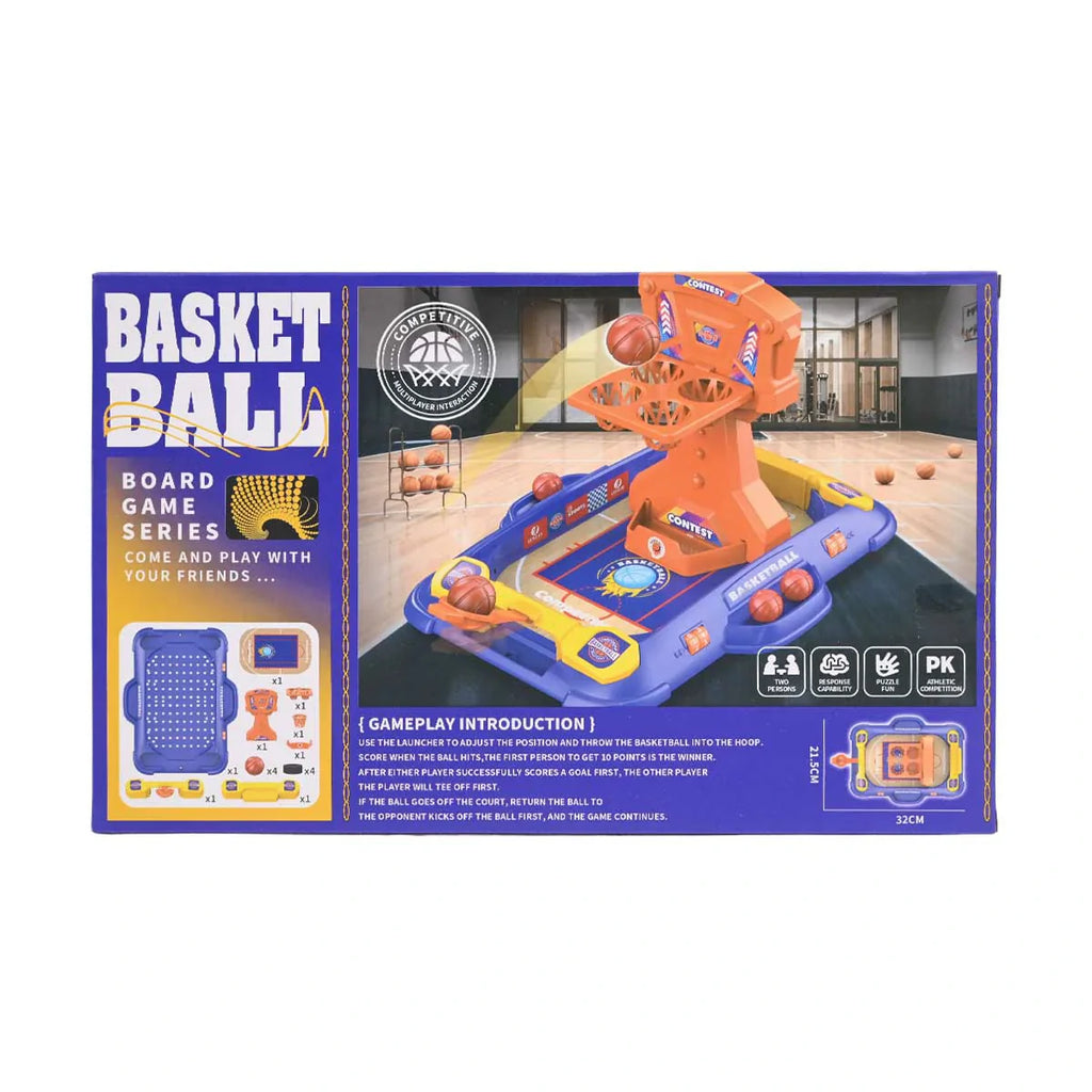Picture of Competitive Basketball Board Game Series - Tabletop Launcher & Hoop Challenge (Ages 5+) - by Raja Sahib Kids
