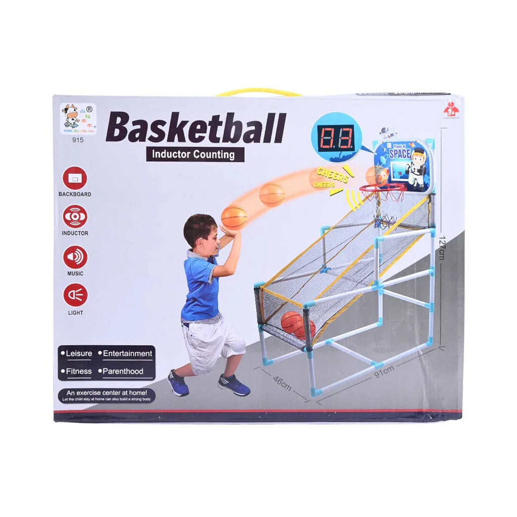 Picture of Interactive Junior Basketball Arcade - Inductor Counting System with Music & Lights - by Raja Sahib Kids