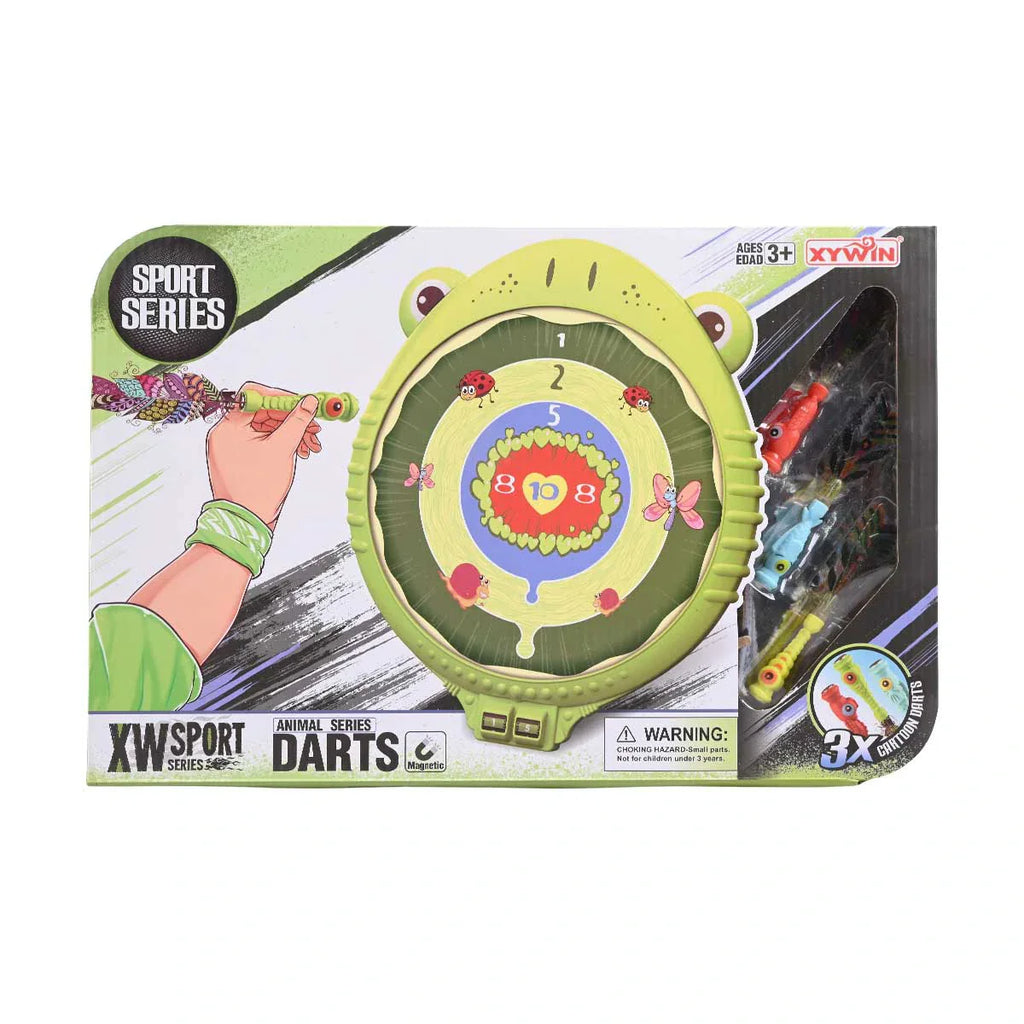 Picture of Sport Series Magnetic Darts Game - The Friendly Frog Target Board - by Raja Sahib Kids