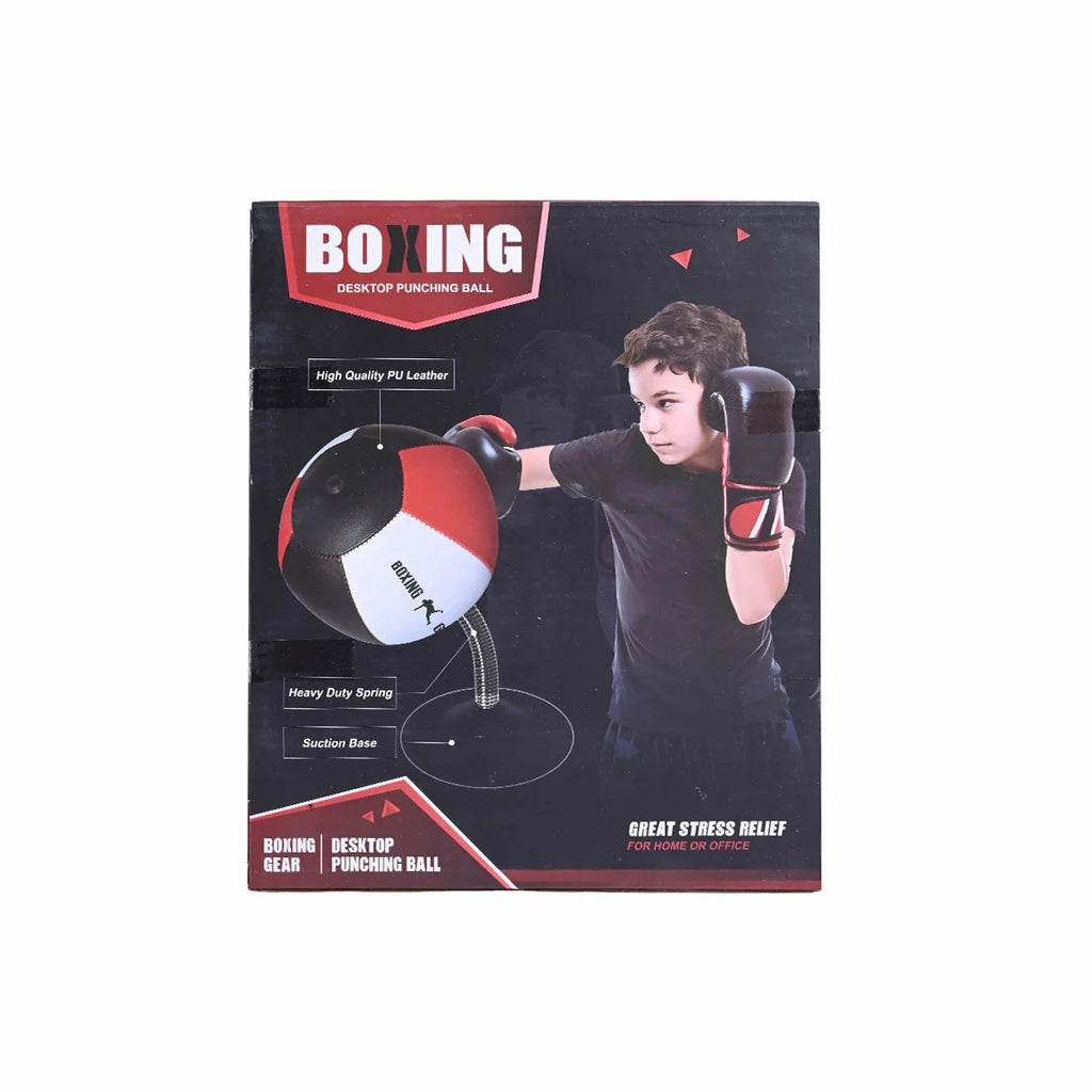 Picture of Boxing Desktop Punching Ball - Heavy Duty Stress Relief for Home or Office - by Raja Sahib Kids