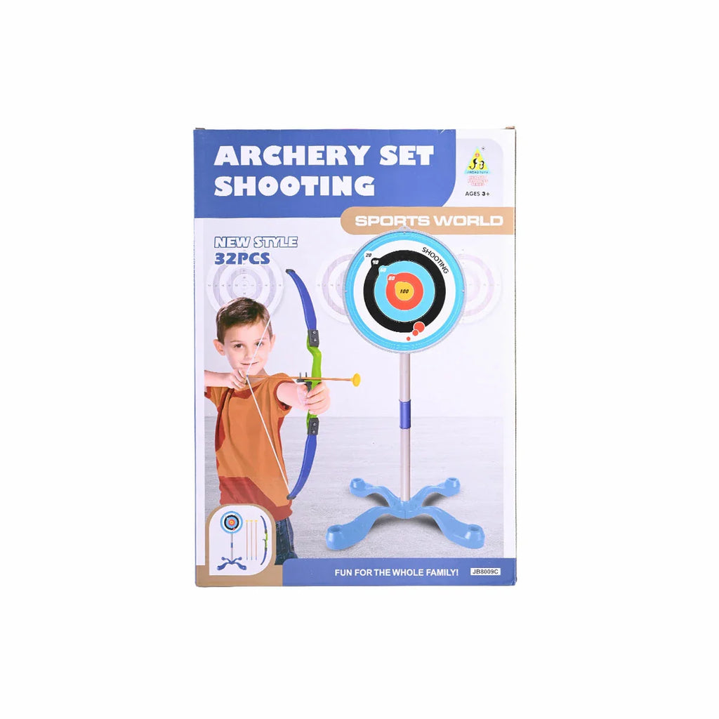 Picture of 32-Piece Sports World Archery Set: New Style Bow & Arrow Target Practice Kit (Ages 3+) - by Raja Sahib Kids