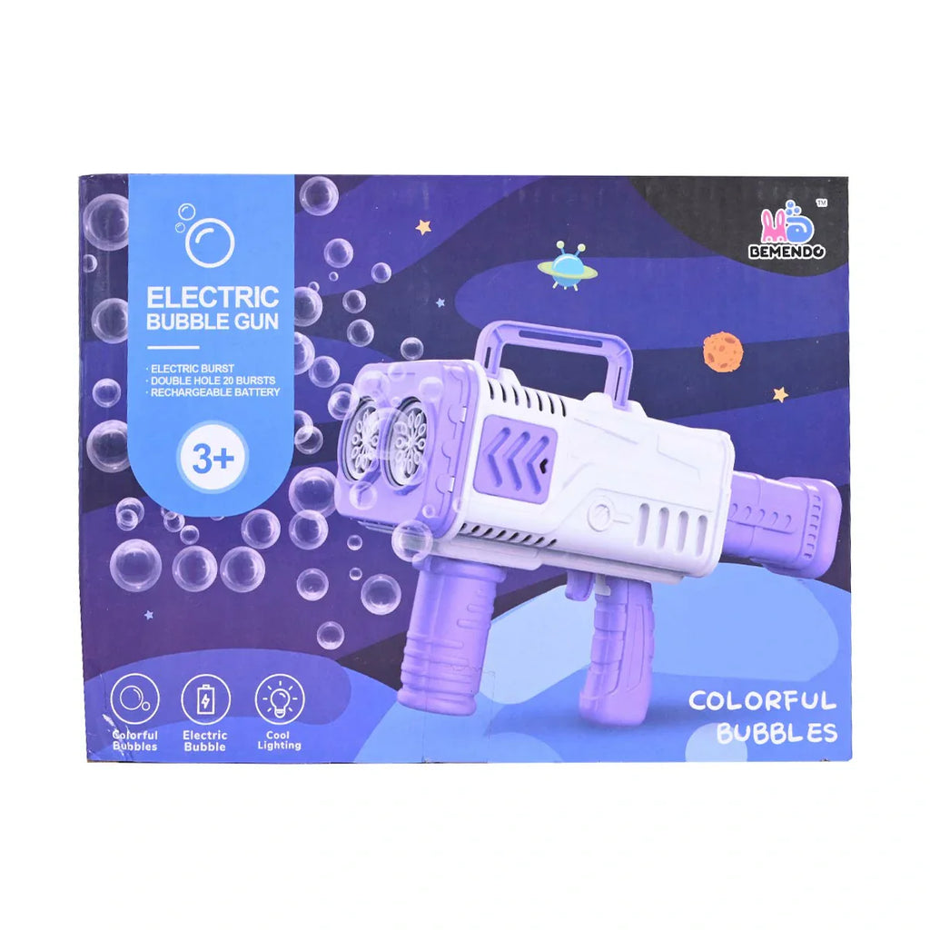 Picture of Electric Bubble Gun Color Bubble Brust Pink - by Raja Sahib Kids